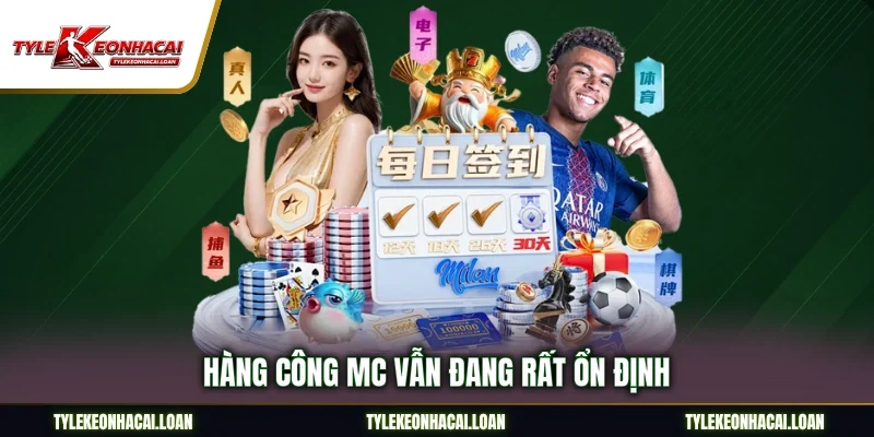 Hàng công MC vẫn đang rất ổn định